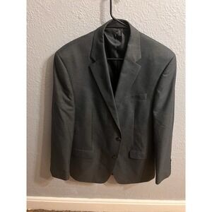 Chaps‎ Blazer Mens 42R Charcoal Gray Sport Coat Suit Jacket